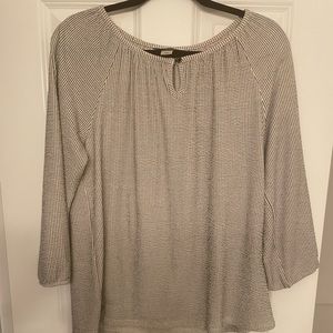 Striped Christopher and Banks Blouse